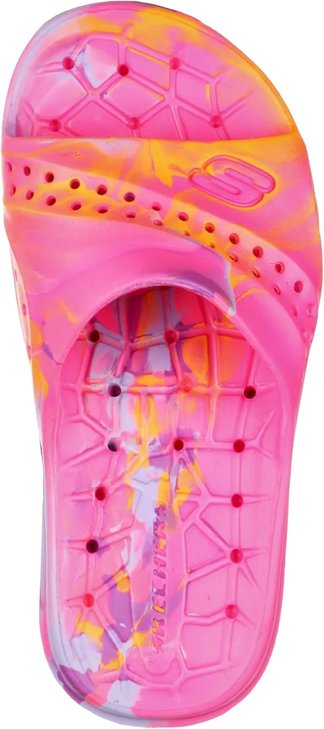 Skechers Boy's Foamies Hogan-Aqua Spurt Slide Sandal Sneaker