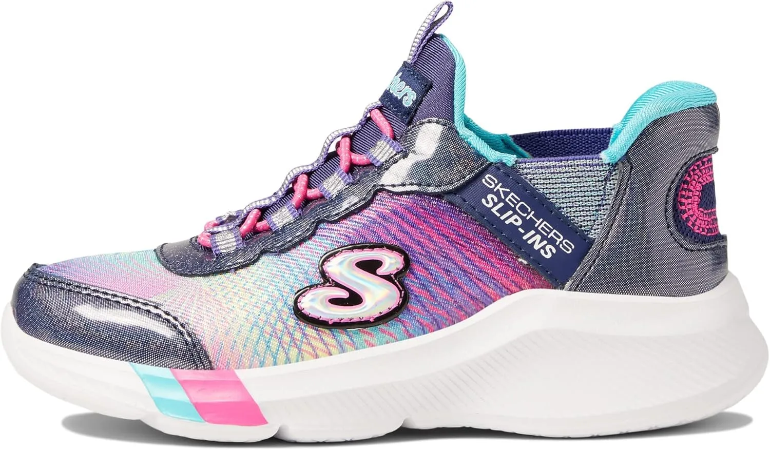 Skechers Girl's Dreamy Lites-Colorful Prism Sneaker