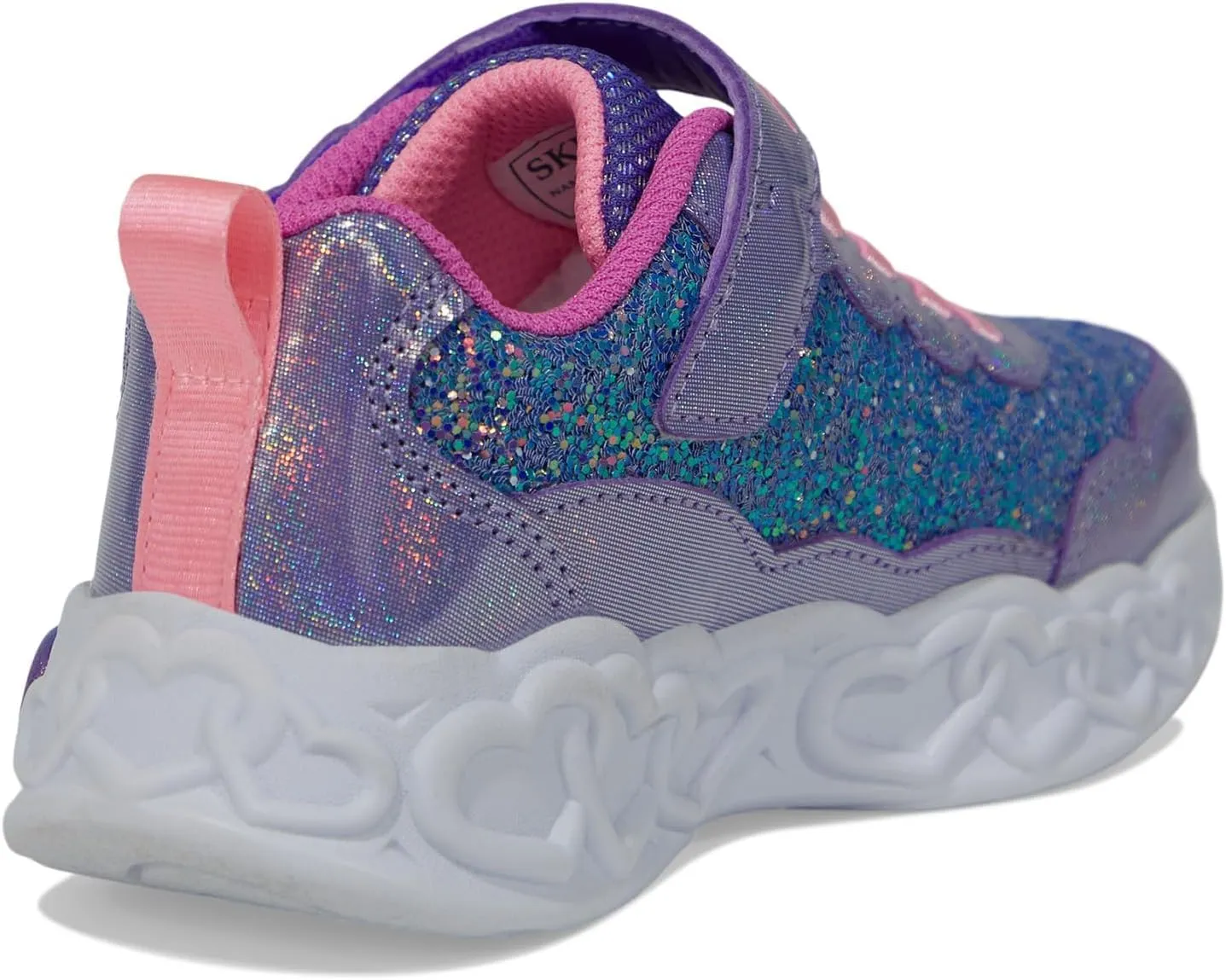 Skechers Girls' Infinite Heart Lights Fresh