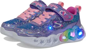 Skechers Girls' Infinite Heart Lights Fresh