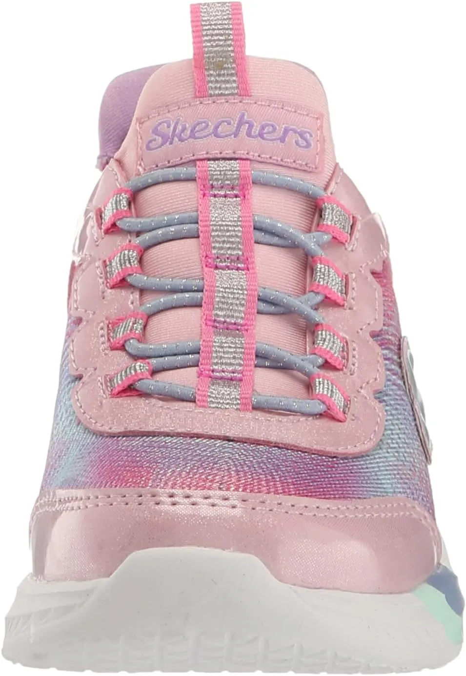 Skechers Unisex-Child Dreamy Lites-Colorful Prism Sneaker