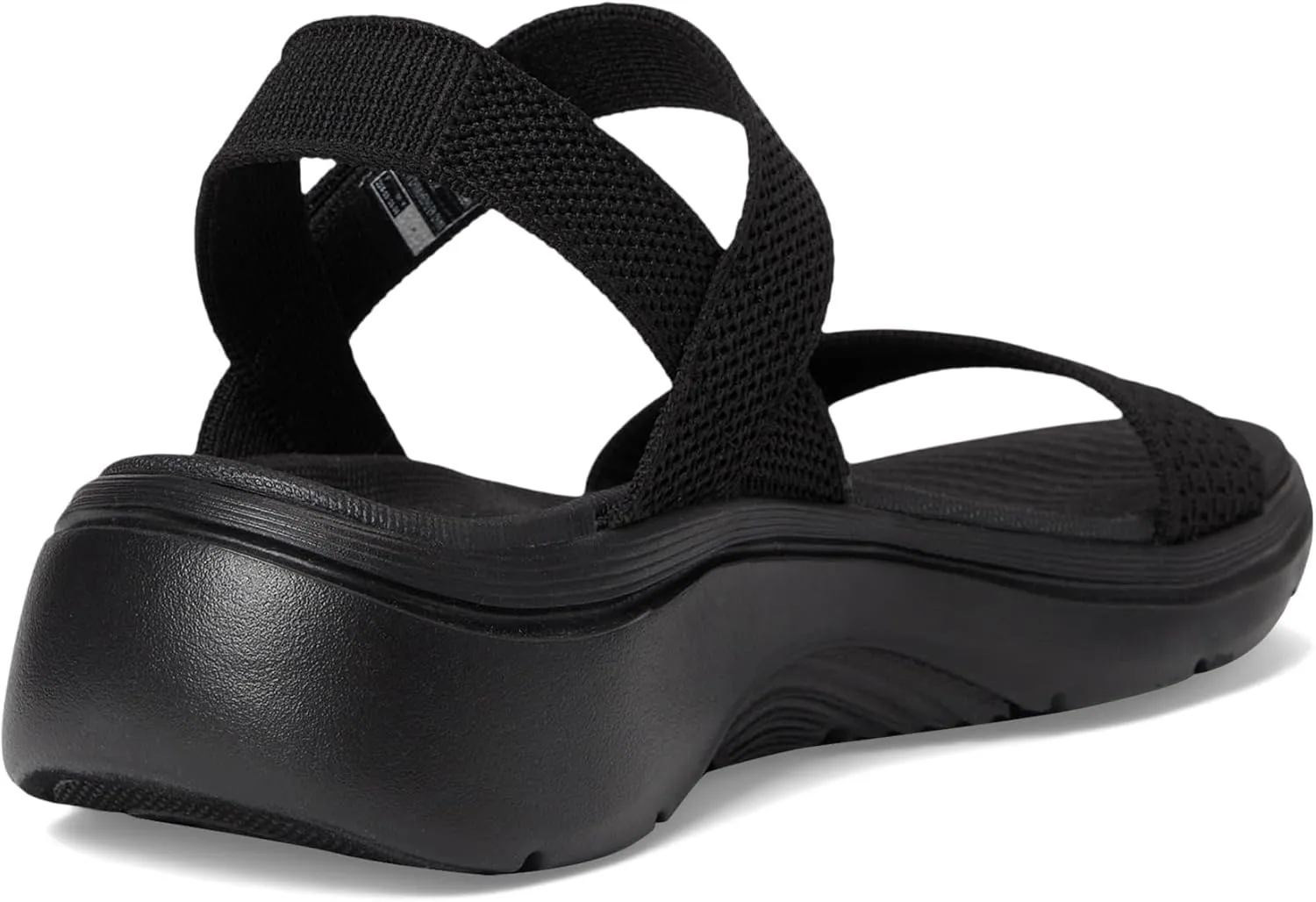 SKECHERS Women's Arch Fit 2.0 Finished Knit Quarter Strap Fisherman Sandal