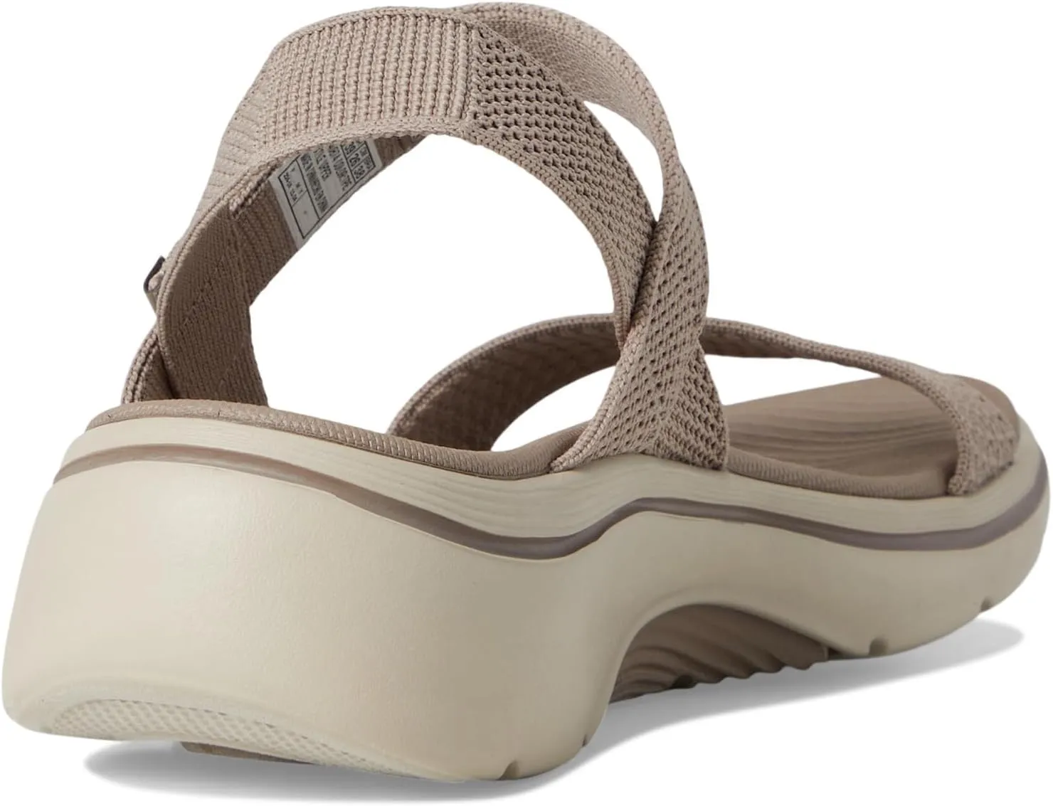 SKECHERS Women's Arch Fit 2.0 Finished Knit Quarter Strap Fisherman Sandal