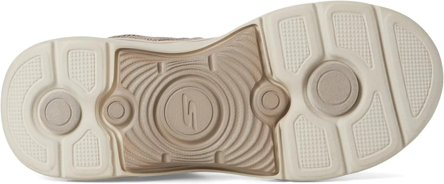 SKECHERS Women's Arch Fit 2.0 Finished Knit Quarter Strap Fisherman Sandal