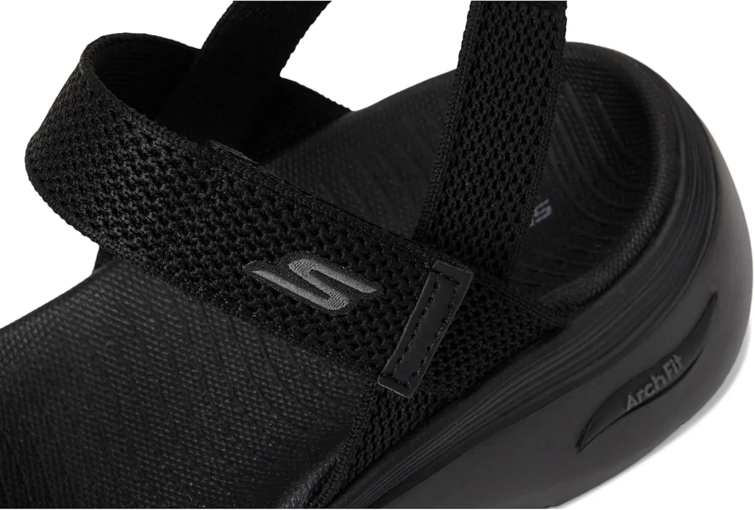 SKECHERS Women's Arch Fit 2.0 Finished Knit Quarter Strap Fisherman Sandal