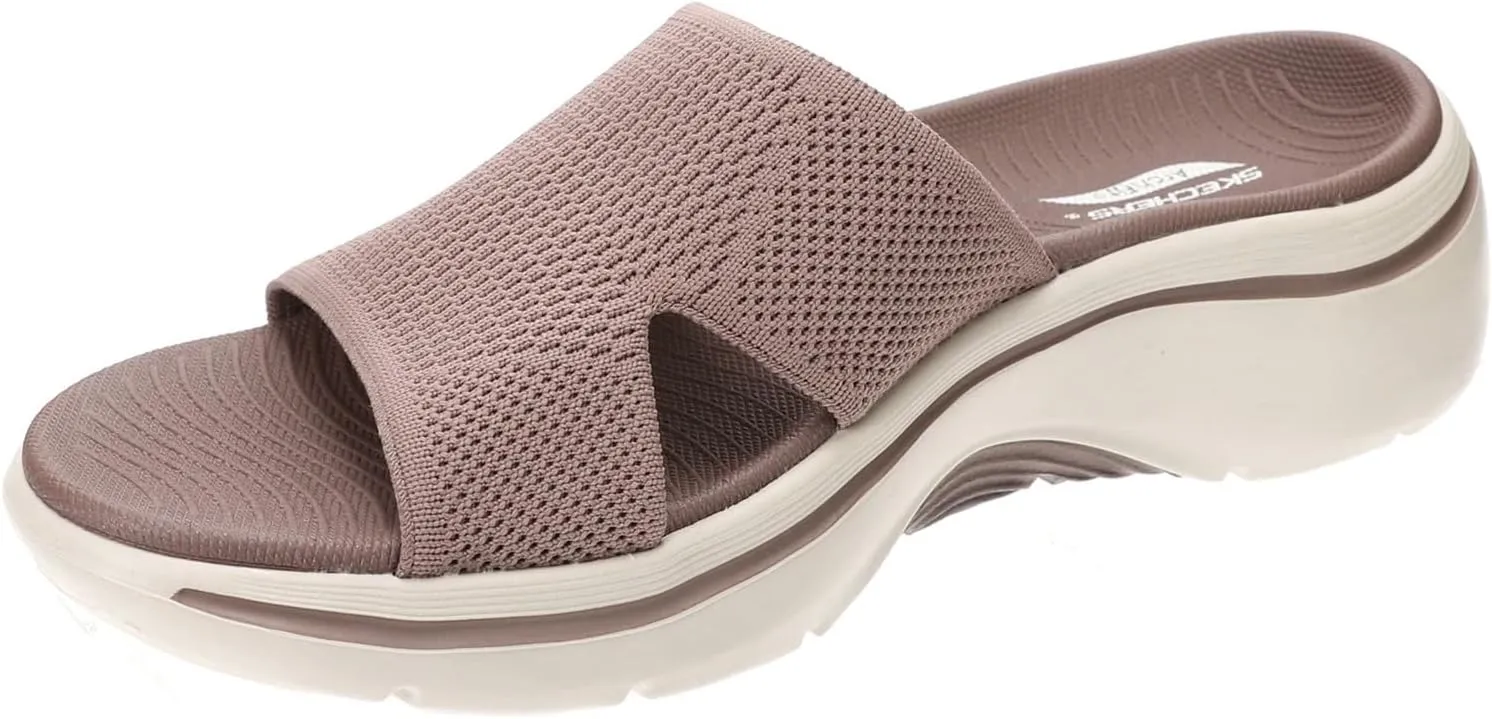 SKECHERS Women's Arch Fit 2.0 Quick-Dry Slide Flip-Flop
