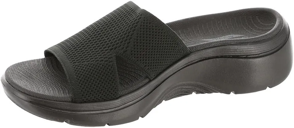 SKECHERS Women's Arch Fit 2.0 Quick-Dry Slide Flip-Flop