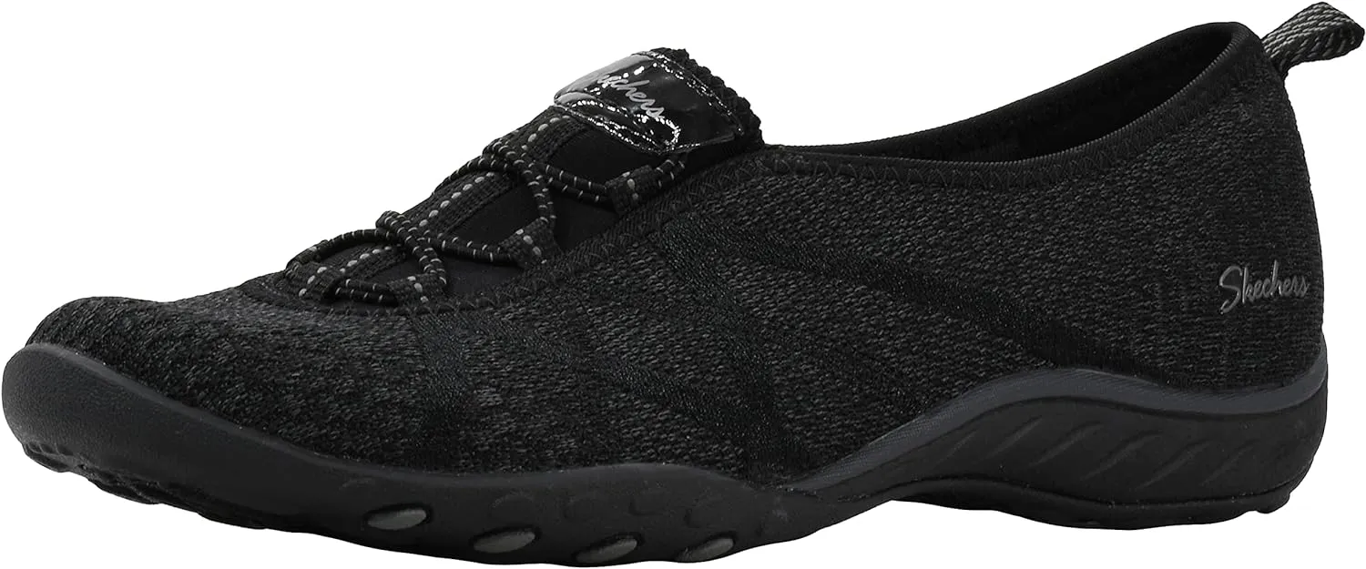 Skechers Women's Breathe-Easy-A-Look Mary Jane Flat