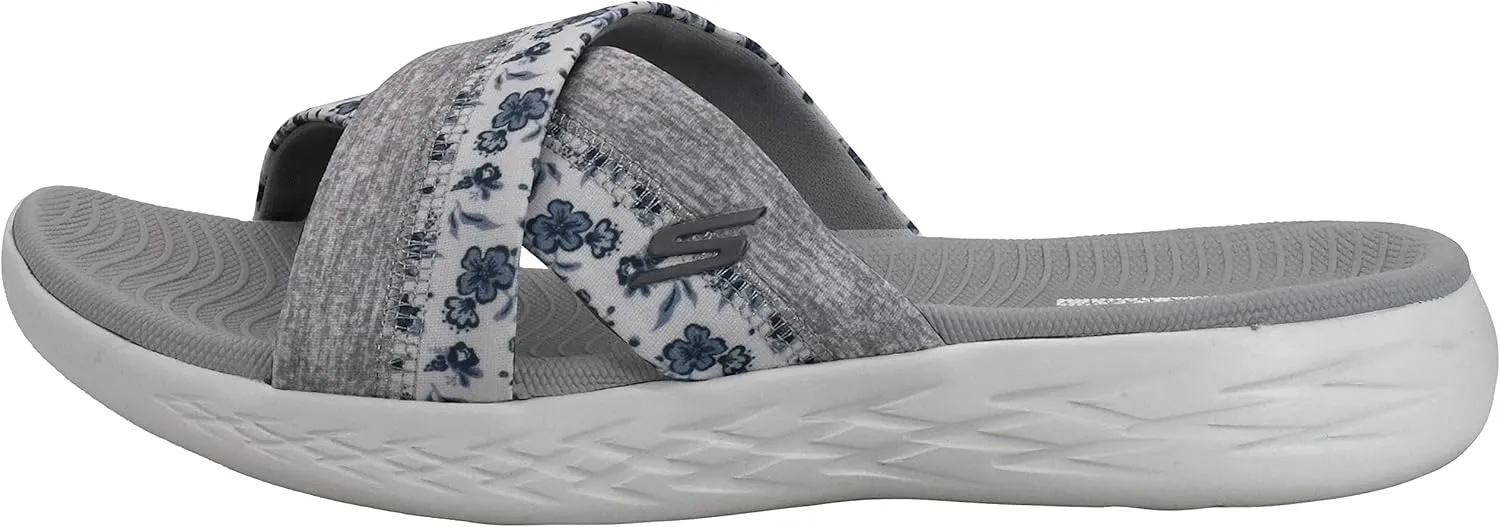 Skechers Women's On The Go 600 - Blooms Slide Sandal
