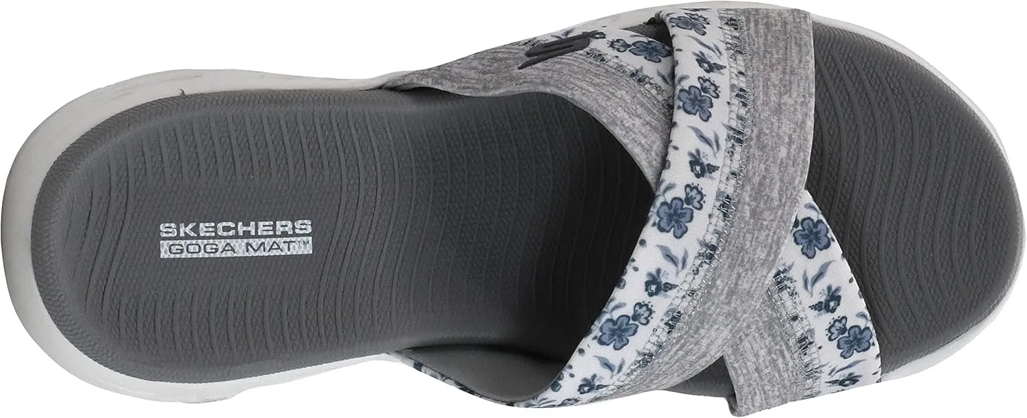 Skechers Women's On The Go 600 - Blooms Slide Sandal