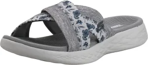 Skechers Women's On The Go 600 - Blooms Slide Sandal