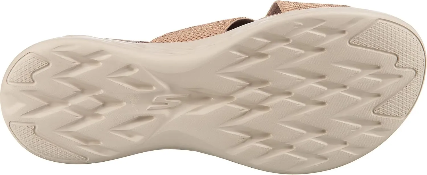 Skechers Women's On The Go 600 - Glistening Slide Sandal