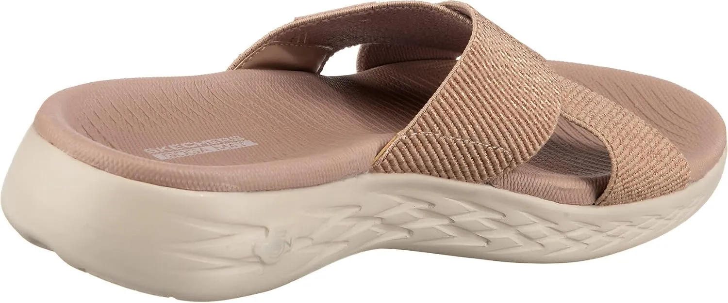 Skechers Women's On The Go 600 - Glistening Slide Sandal