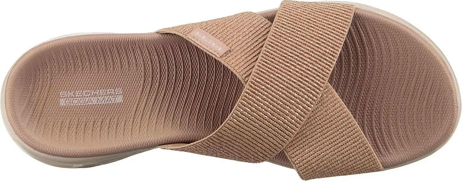 Skechers Women's On The Go 600 - Glistening Slide Sandal