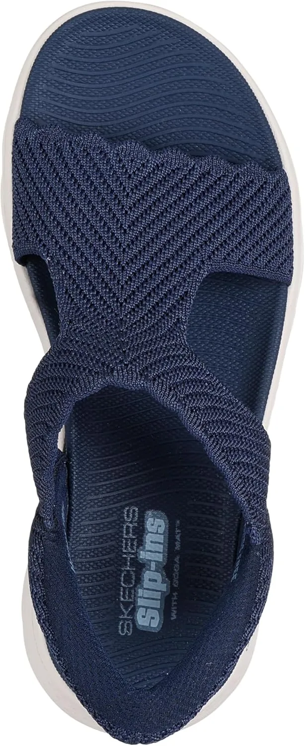 Skechers Women's T-Strap Sandal Flat