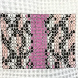 Snakeskin Mini Flat Clutch - Pink
