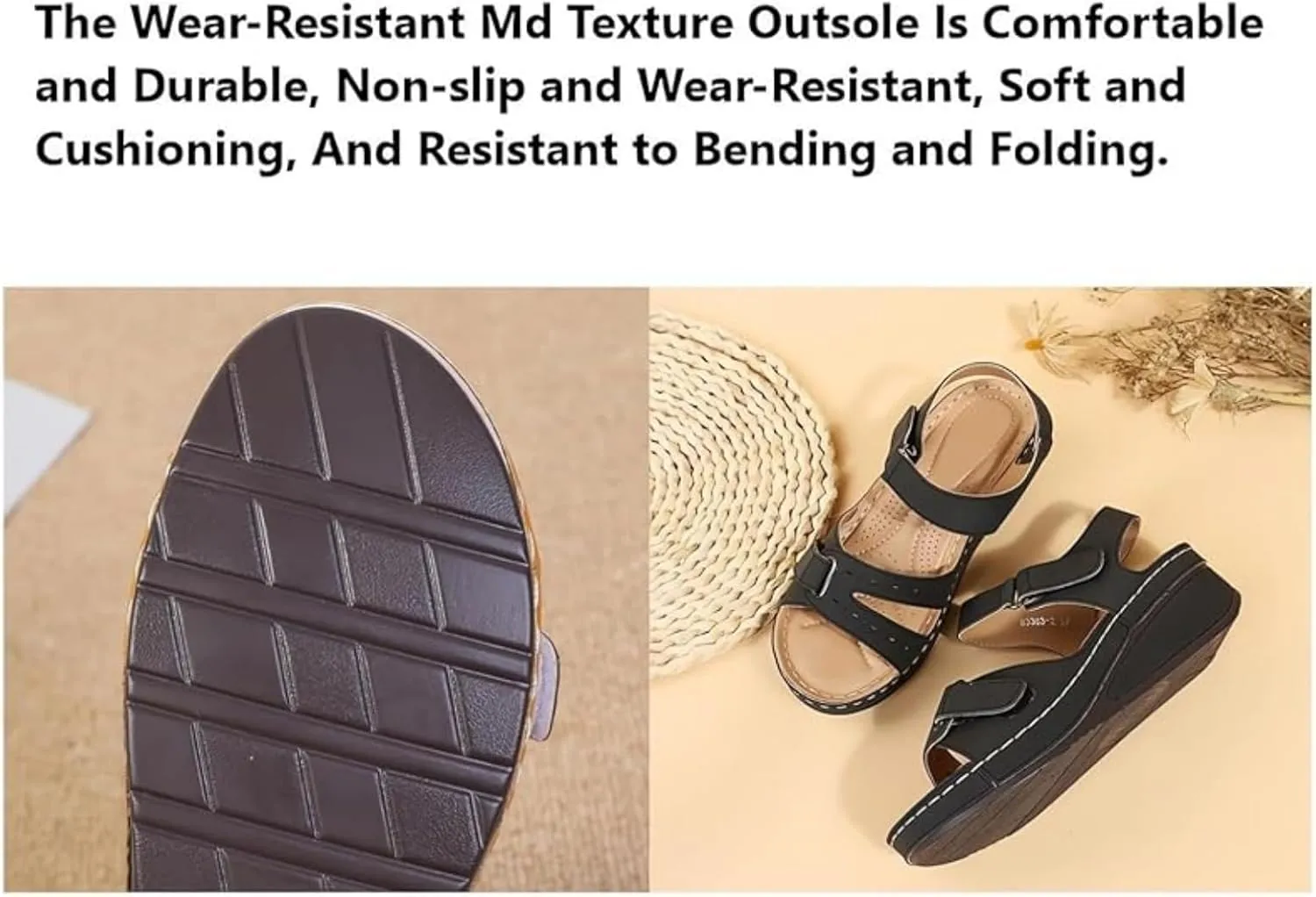 Soft & Stylish Wedge Sandals for Effortless Comfort 2025 Leather Orthopedic Walking Platform Sandals Dressy Summer