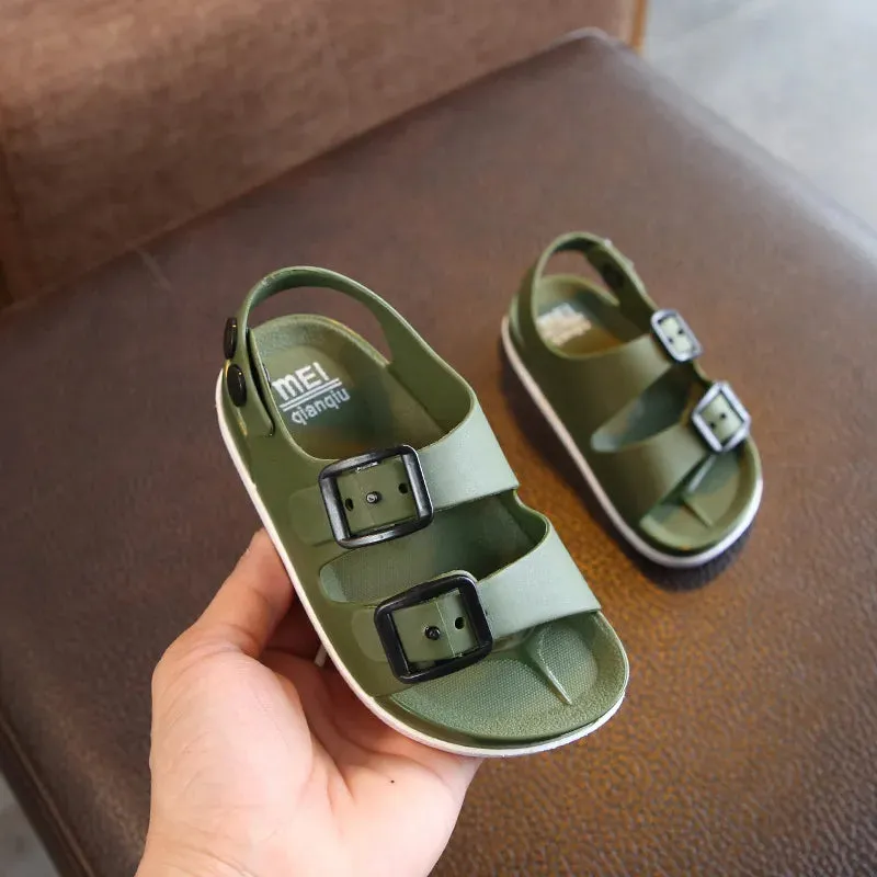 Soft and Lightweight Boy's Sandal with Buckles