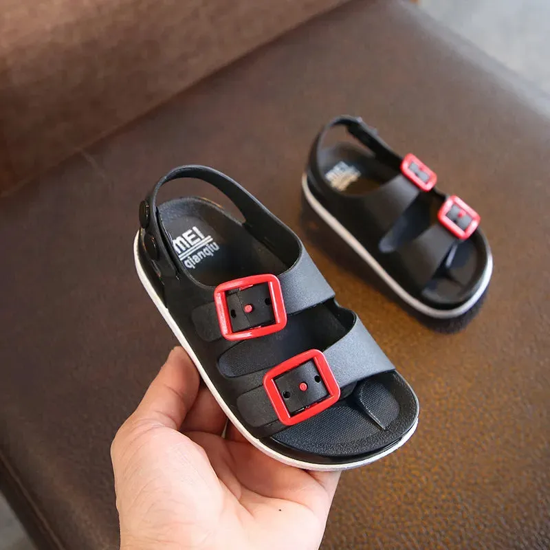 Soft and Lightweight Boy's Sandal with Buckles