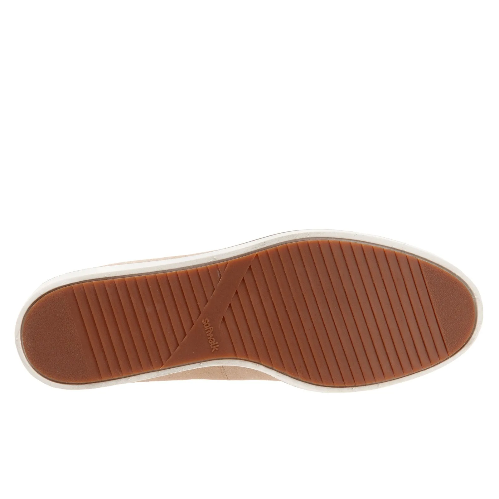 Softwalk Westport S2011-131 Womens Beige Wide Leather Loafer Flats Shoes