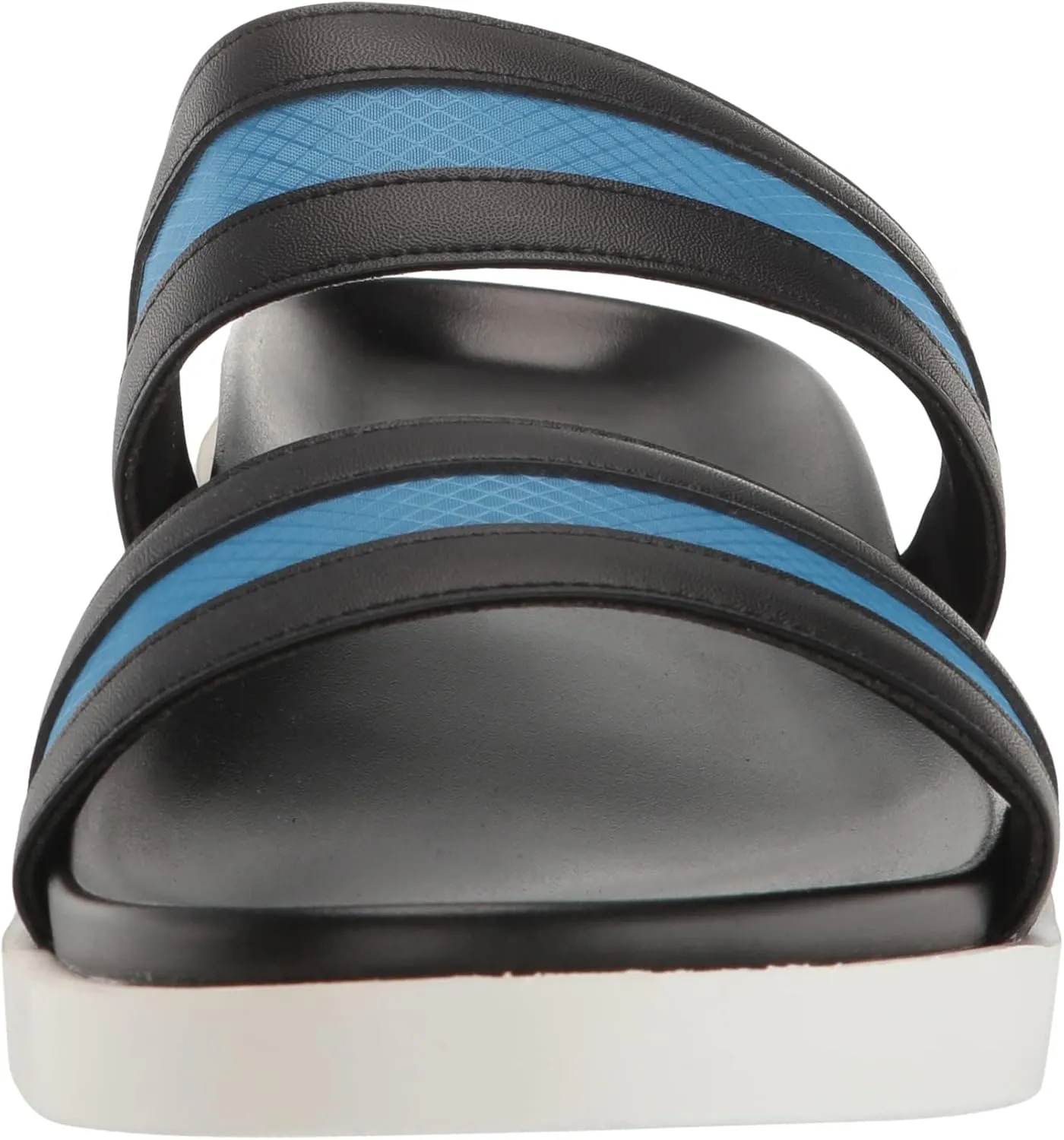 Stacy Adams Men's Metro Double Strap Slide Sandal Flat