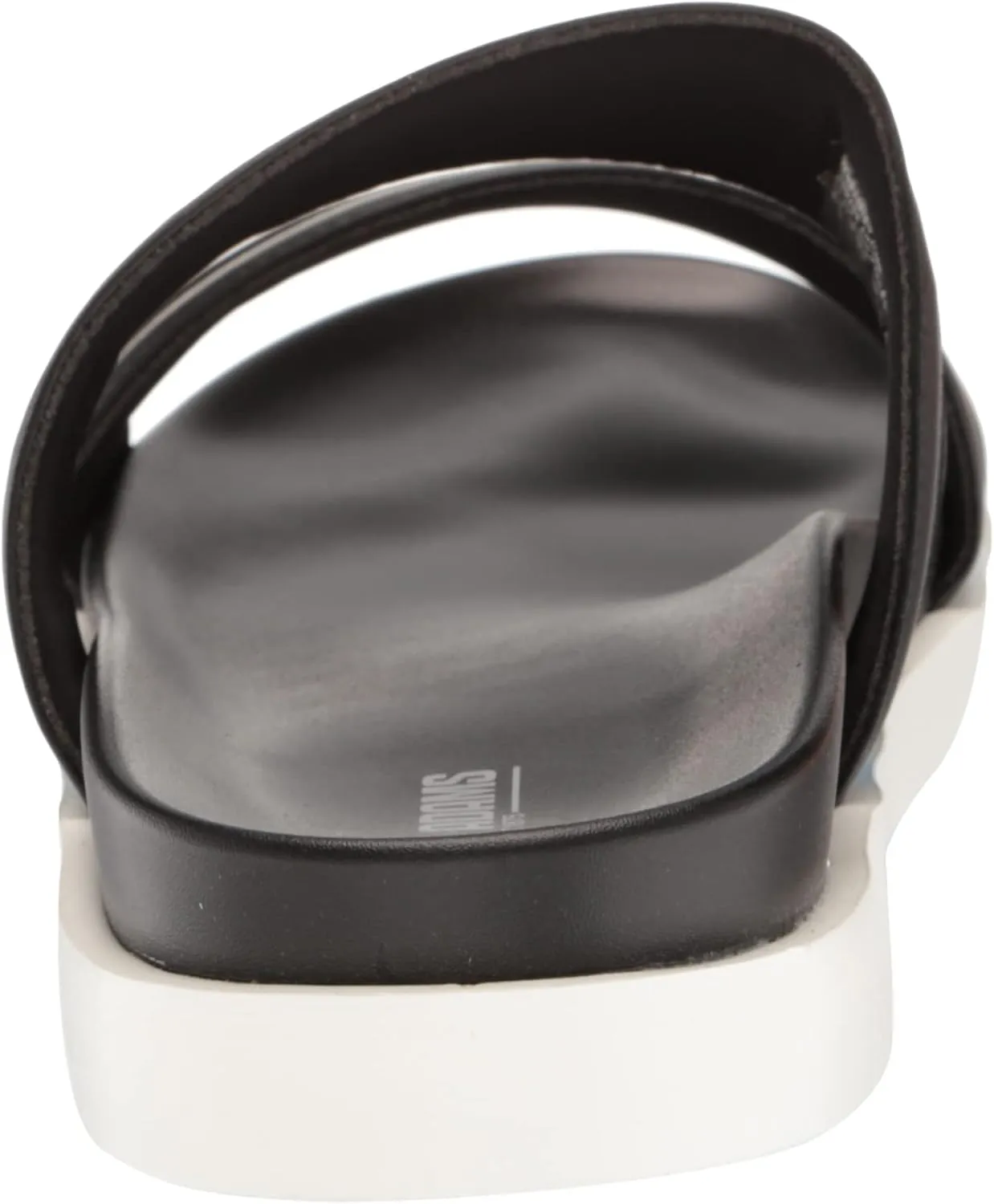 Stacy Adams Men's Metro Double Strap Slide Sandal Flat