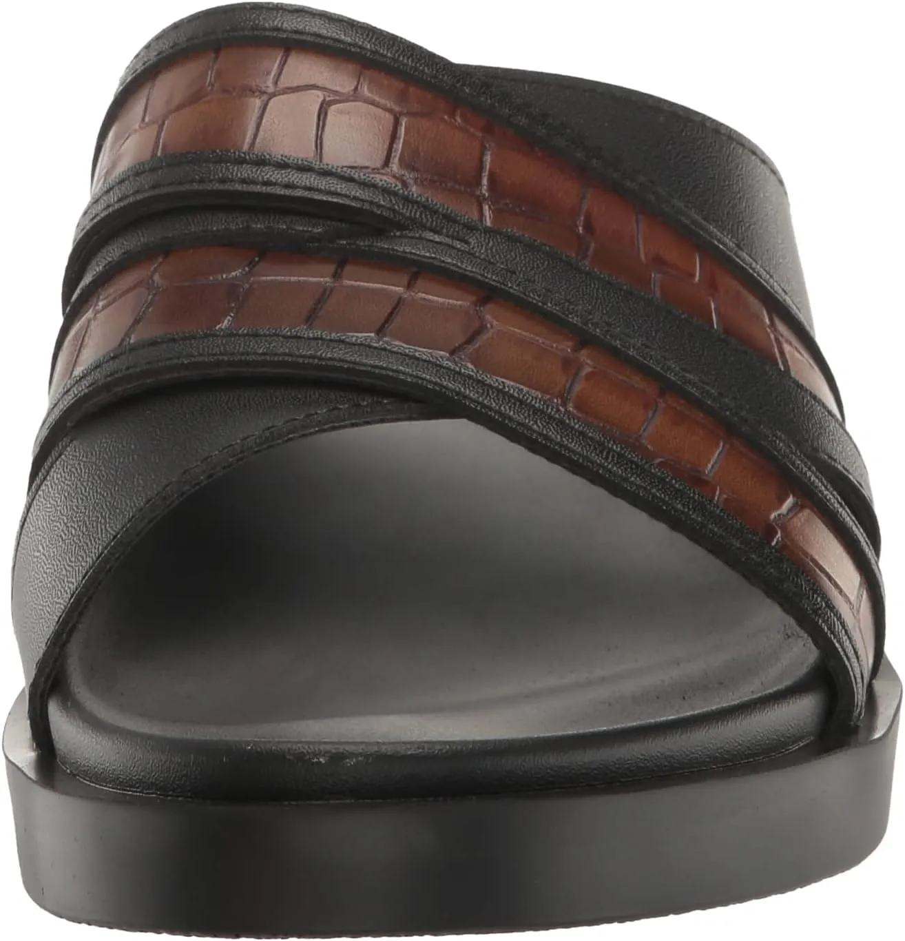 STACY ADAMS Men's Mondo Cross Strap Slide Sandal