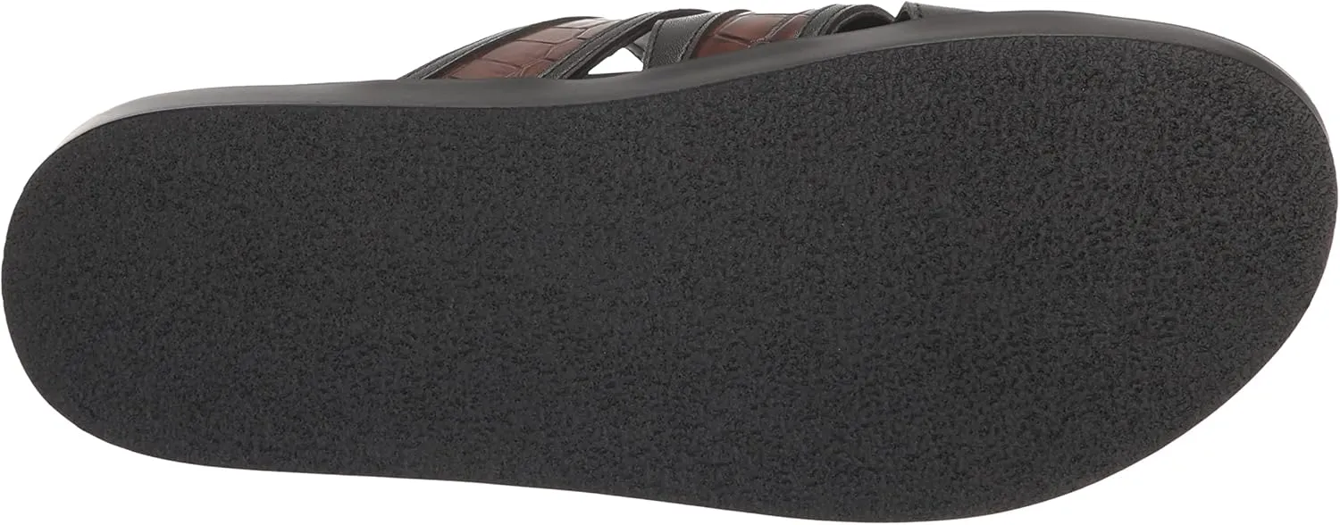 STACY ADAMS Men's Mondo Cross Strap Slide Sandal