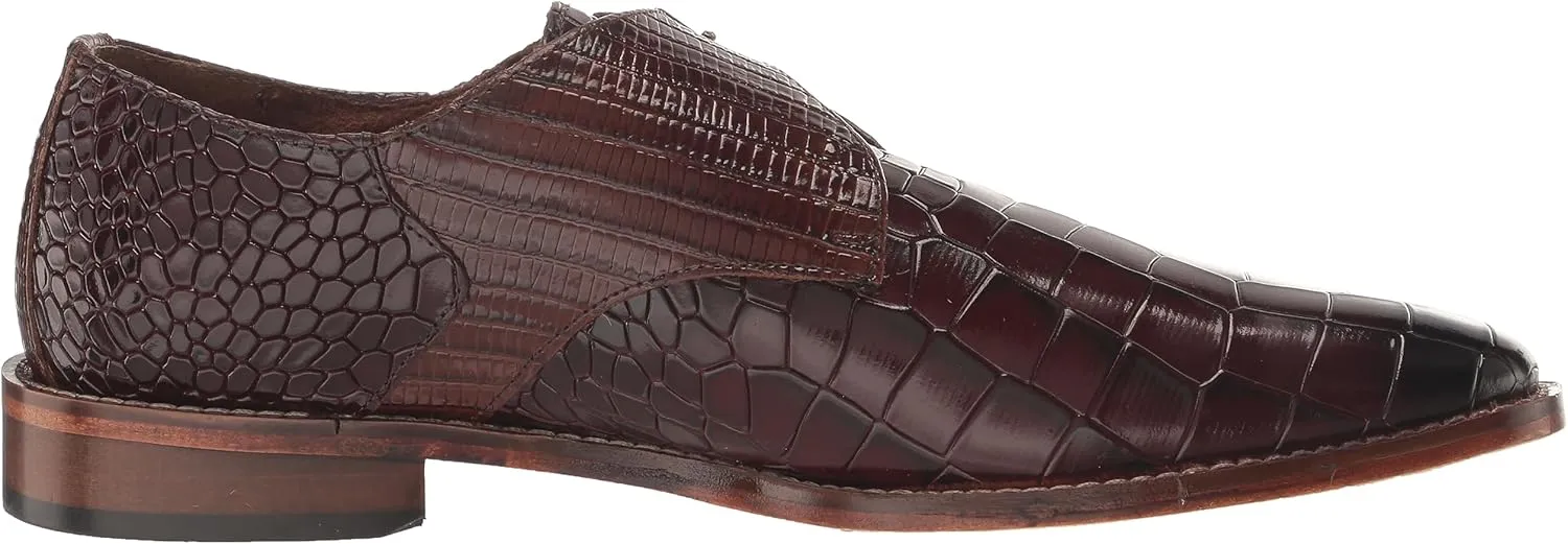 STACY ADAMS Men's Rapino Plain Toe Monk Strap Loafer