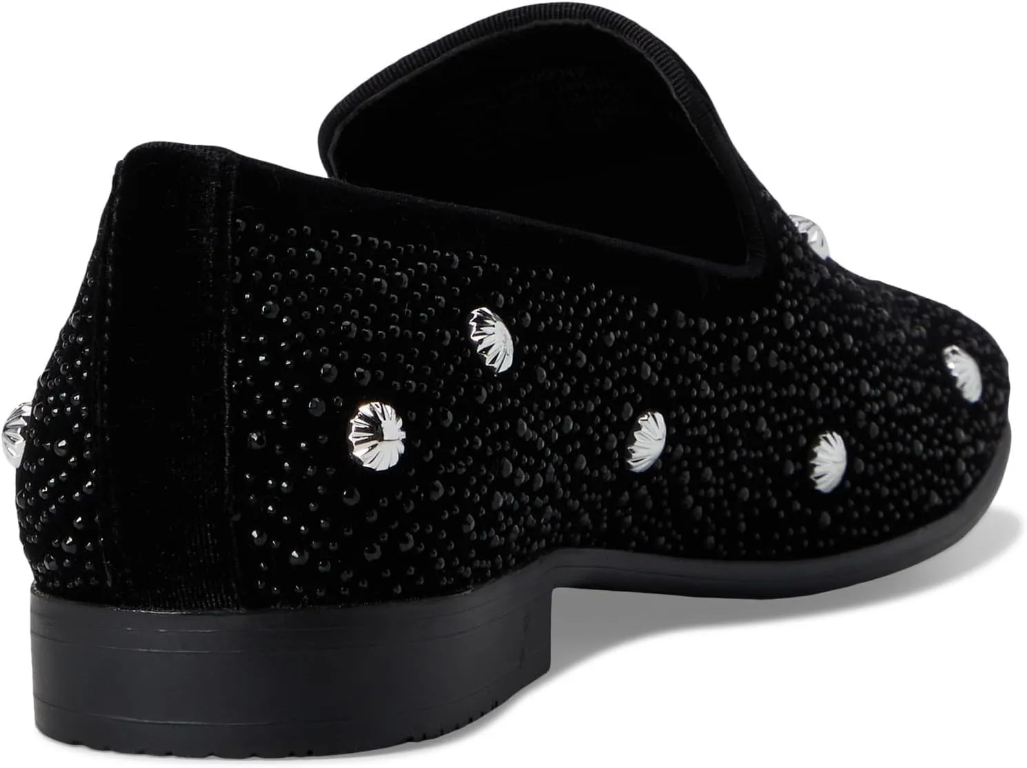 STACY ADAMS Men's Spangle Rhinestone Slip on Loafer