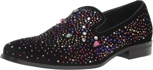 Stacy Adams Men's Starling Rhinestone Slip on Loafer