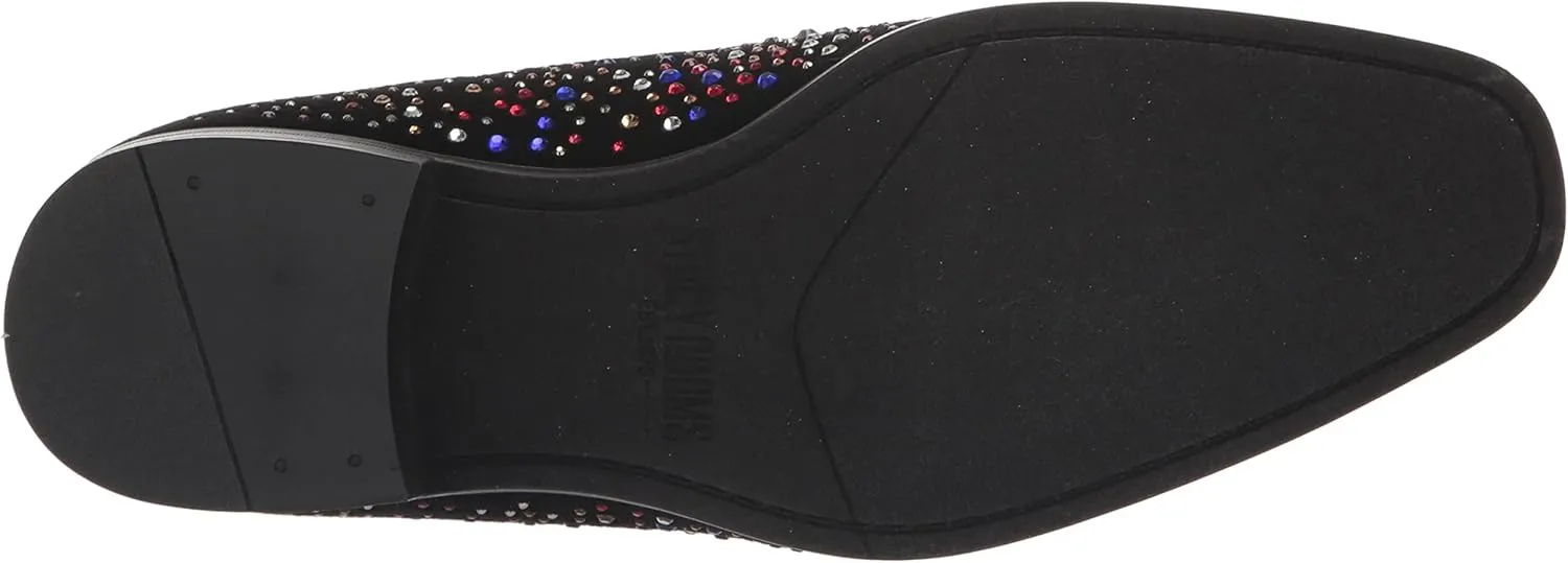 Stacy Adams Men's Starling Rhinestone Slip on Loafer