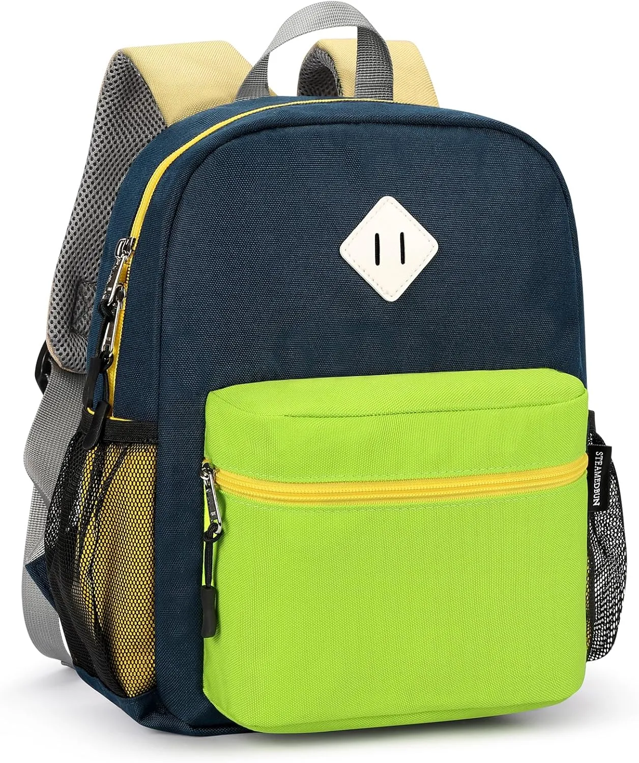 STEAMEDBUN Toddler Backpack for Boys 2-4,Kindergarten Backpack for Boys,Preschool Backpack,Mini