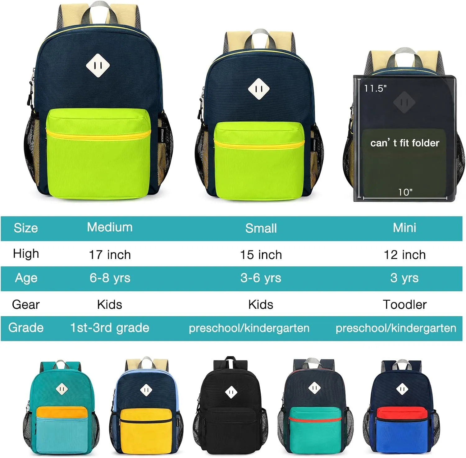 STEAMEDBUN Toddler Backpack for Boys 2-4,Kindergarten Backpack for Boys,Preschool Backpack,Mini