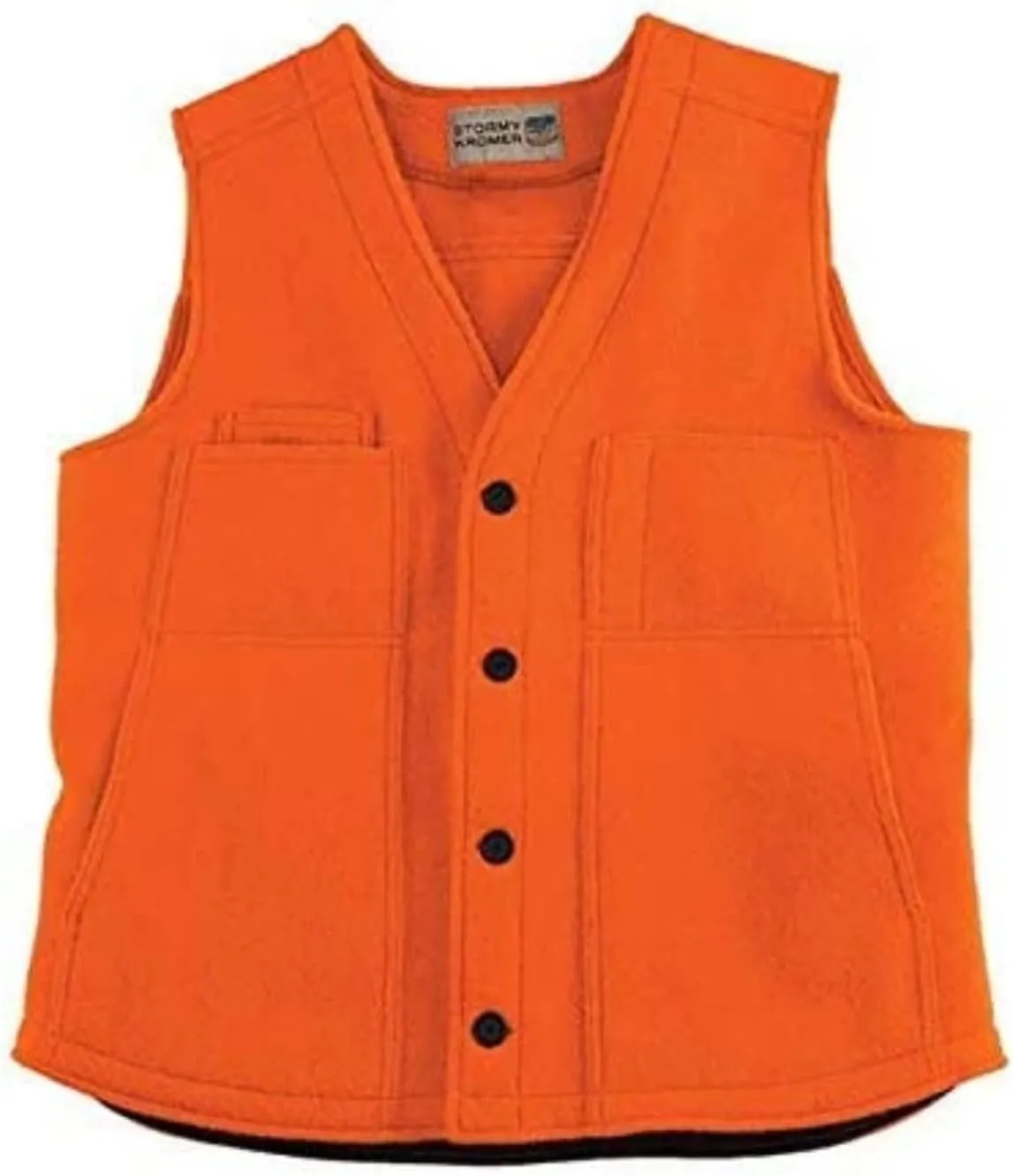 Stormy Kromer Button Vest - Cold Weather Men’s Wool Vest