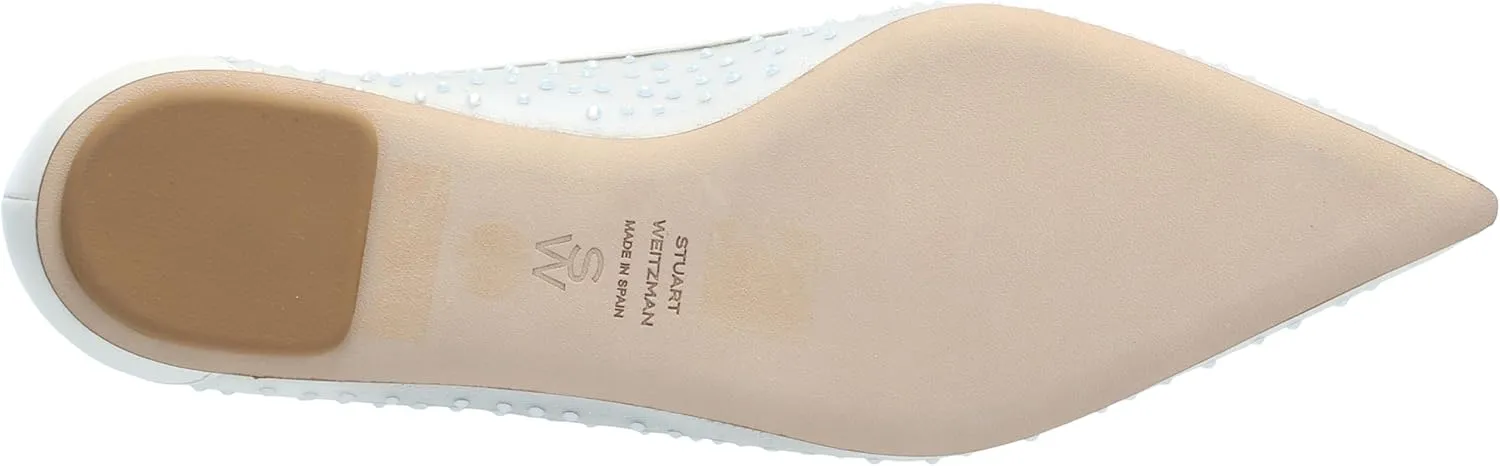 Stuart Weitzman Women's Emilia Mesh Flat Ballet