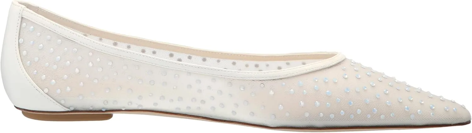 Stuart Weitzman Women's Emilia Mesh Flat Ballet