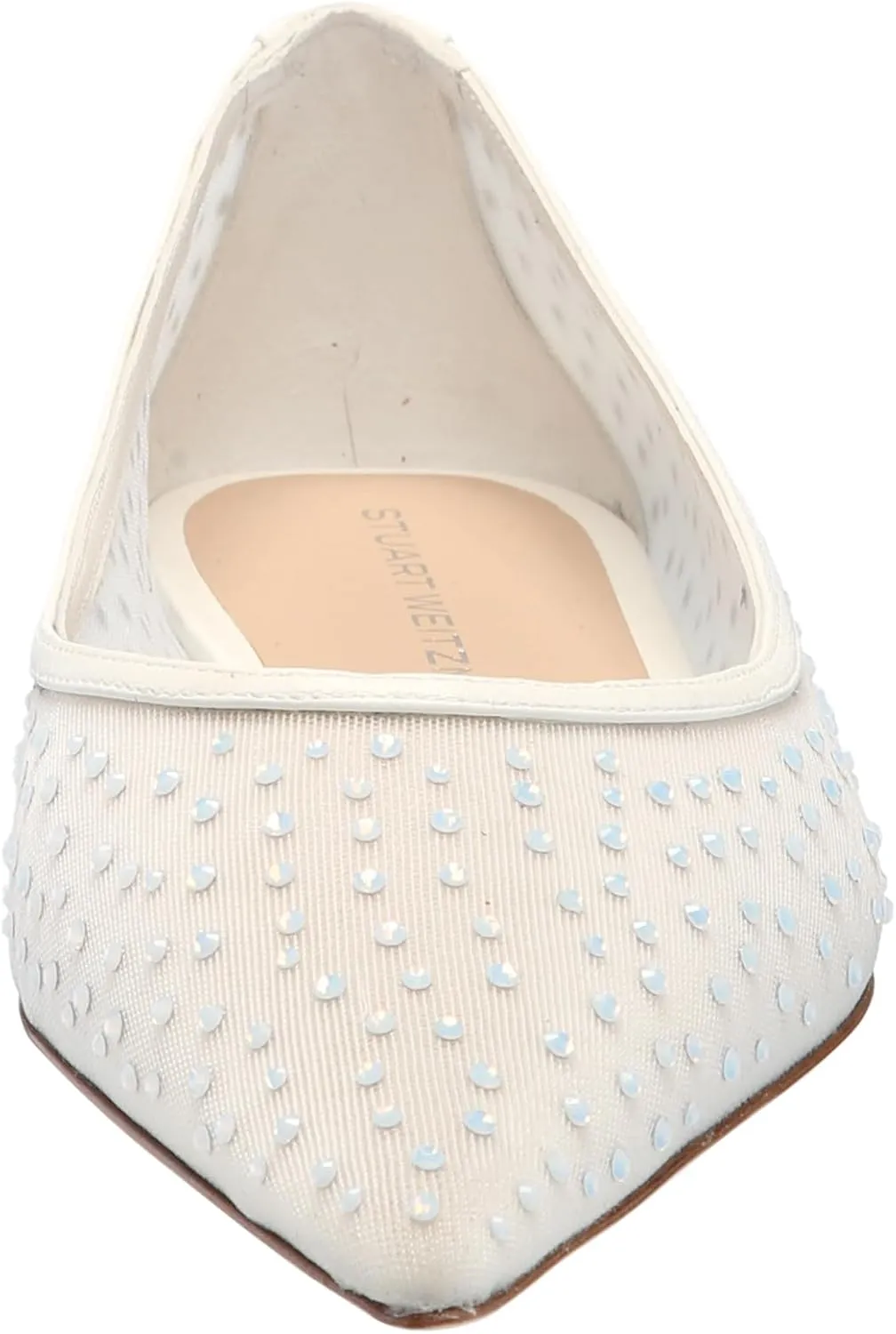 Stuart Weitzman Women's Emilia Mesh Flat Ballet