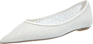 Stuart Weitzman Women's Emilia Mesh Flat Ballet