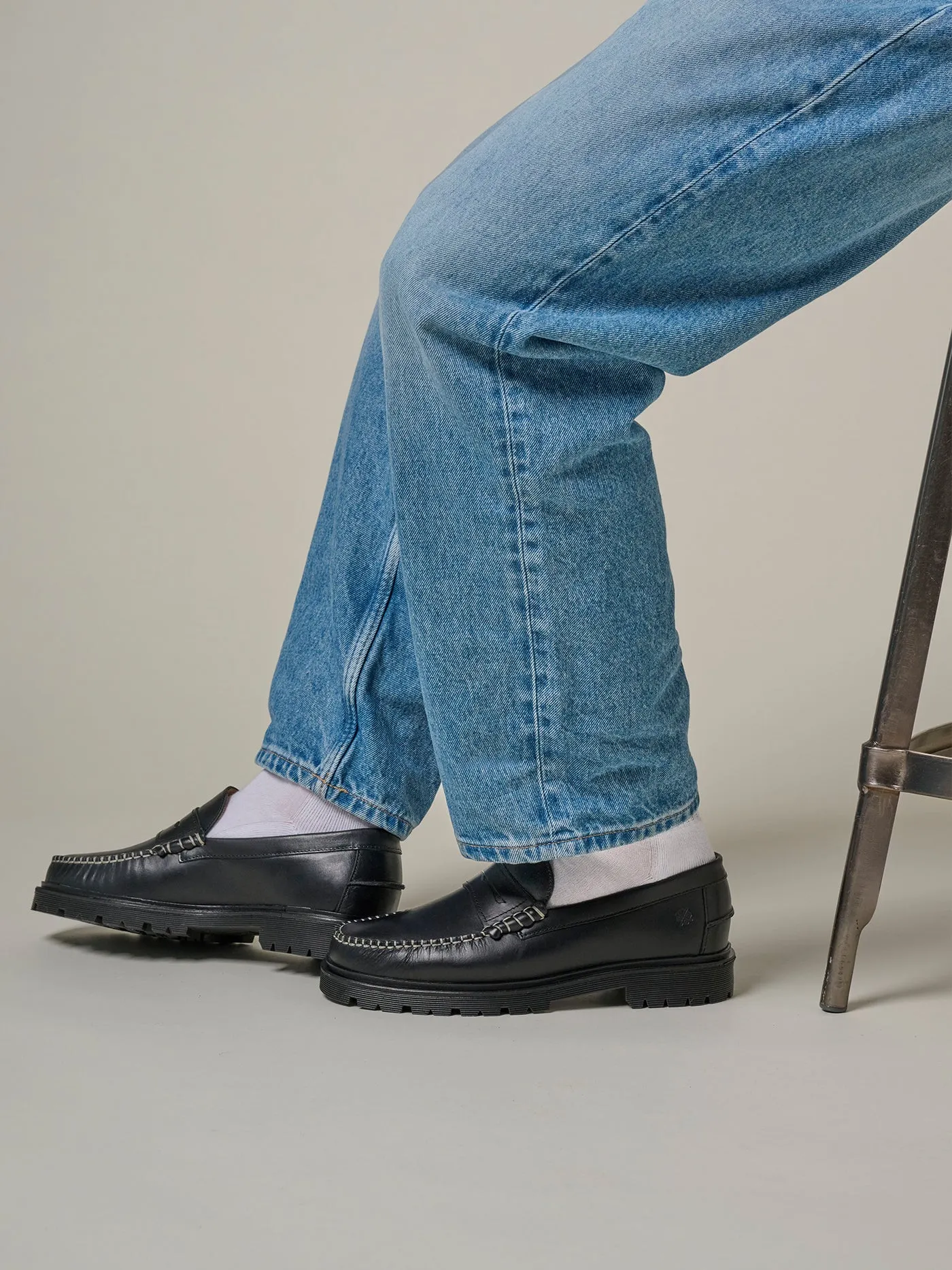 Style Austin 5.0 - Black leather/black