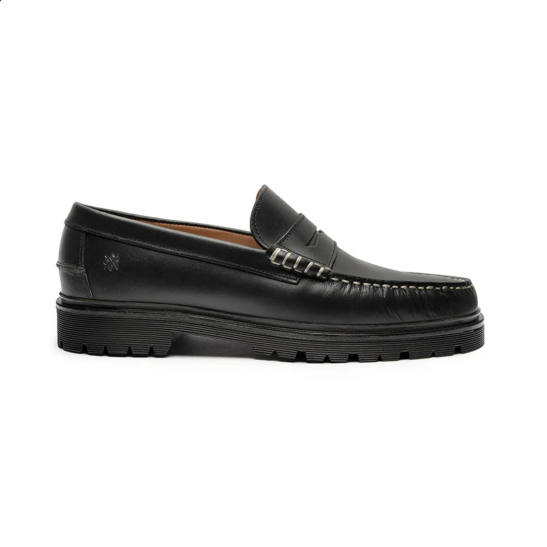 Style Austin 5.0 - Black leather/black