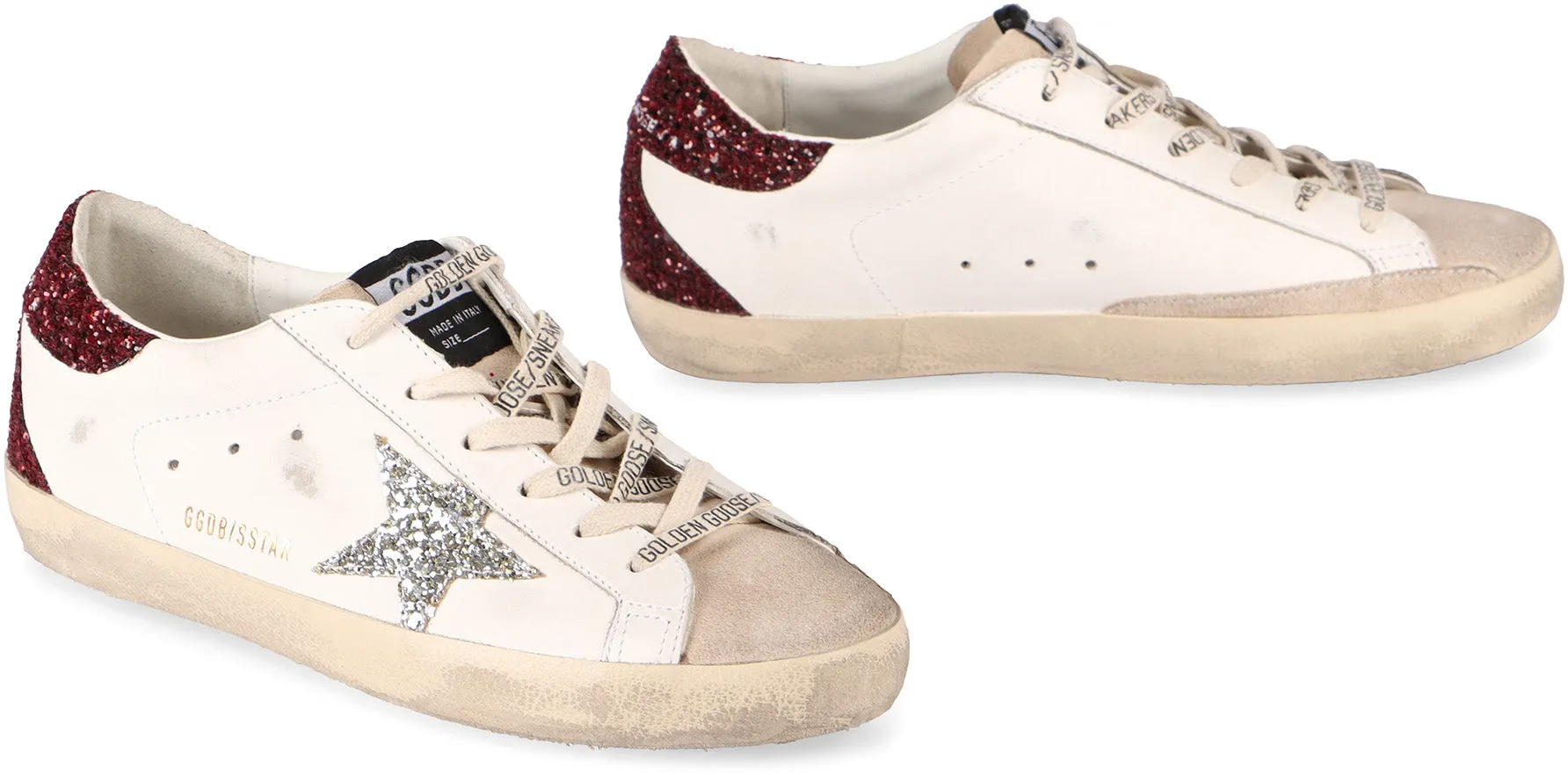 Super-Star leather low-top sneakers