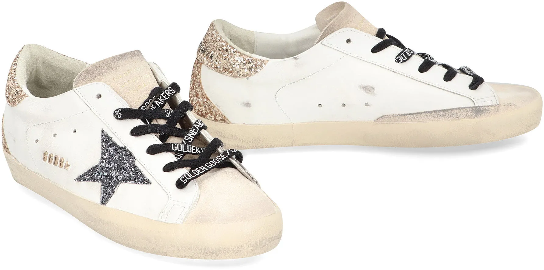 Super-Star leather low-top sneakers
