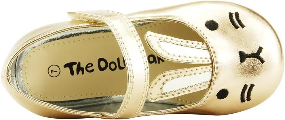 The Doll Maker Easter Bunny Flat Shoe
