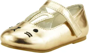 The Doll Maker Easter Bunny Flat Shoe