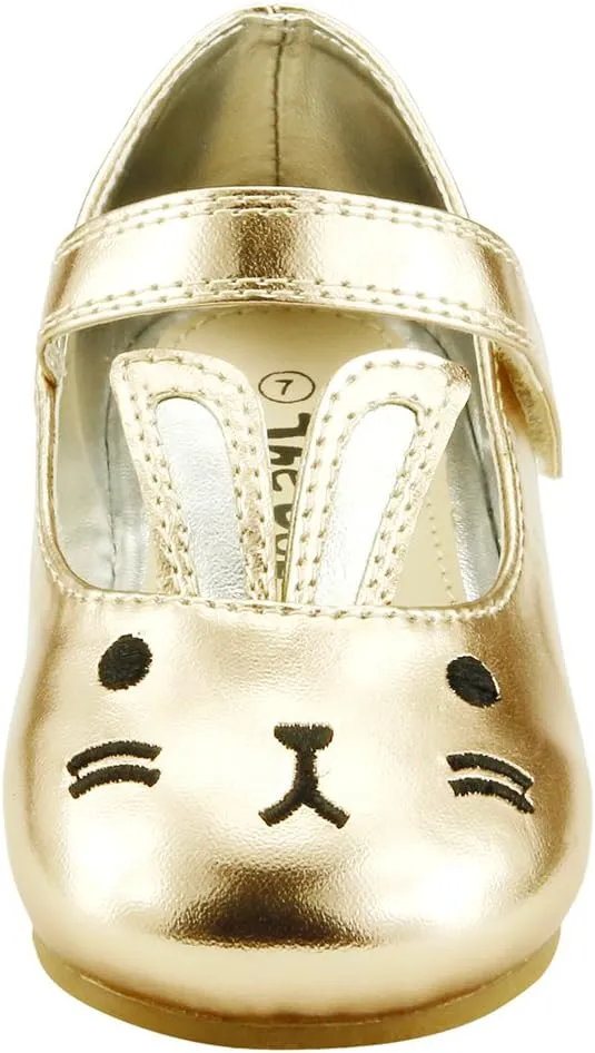 The Doll Maker Easter Bunny Flat Shoe