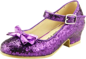 The Doll Maker Girl's Glitter Pump for Toddler/Little Kid/Big Kid Dress Shoes