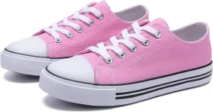 The Fashion Supply Toddler Canvas Shoes for Girls & Boys - Breathable & Comfortable Boys & Girls Canvas Shoes for Toddlers