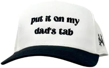 The Mad Hatter, Men & Women’s Trucker Hat, Premium Adjustable Snapback for Everyday Wear, Put It On My Dad's Tab