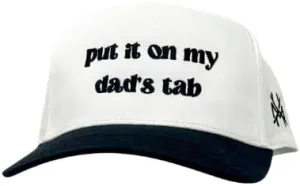 The Mad Hatter, Men & Women’s Trucker Hat, Premium Adjustable Snapback for Everyday Wear, Put It On My Dad's Tab